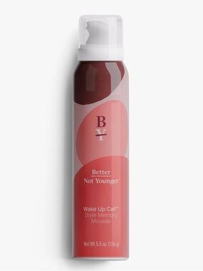 Better Not Younger Wake Up Call Style Memory Mousse 5.5oz BRAND NEW